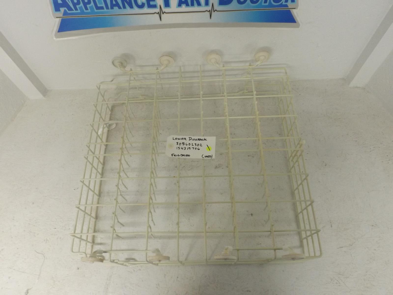 Frigidaire Dishwasher 808602302 154319706 Lower Rack Used Frigidaire Dishwasher 808602302 154319706 Lower Rack Used